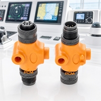Isolateur de puissance NMEA 2000 Micro-C M12, adaptateur mâle à femelle 5 broches 010-11580-00 pour instrument de navigation marine N2K DeviceNet