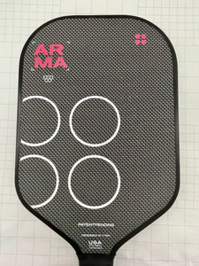 Nueva Paleta de Pickleball Personalizada de Fábrica <span class=keywords><strong>Arma</strong></span> Edgeless de 14 mm, Fibra de Carbono, Superficie Aprobada por la USAPA, Núcleo de Polipropileno Espumado, Titanio - Product Image 5