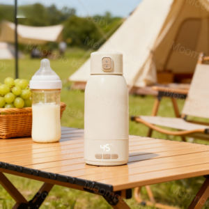 Chauffe-<span class=keywords><strong>biberon</strong></span> <span class=keywords><strong>pour</strong></span> lait maternel, formule alimentaire, facile à utiliser, chauffage rapide, aide à l'alimentation nocturne <span class=keywords><strong>pour</strong></span> les nouveau-nés, <span class=keywords><strong>allaitement</strong></span> - Product Image 1