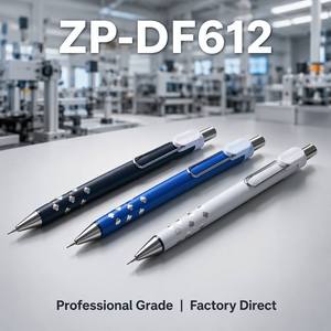 ดินสอกดอลูมิเนียมอัลลอยด์ ZHUOPIN ZP-DF612 ขนาด 0.5 มม. รับทำโลโก้ สำหรับงานเขียน<span class=keywords><strong>แบบ</strong></span>มืออาชีพ พร้อมคลัตช์สามขา ขายส่ง - Product Image 1