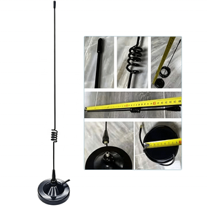 เสาอากาศวิทยุติดรถยนต์แบบแม่เหล็กขนาดเล็ก คู่ย่านความถี่ VHF UHF 144MHz 430MHz สำหรับวิทยุ ICOMs และวิทยุเคลื่อนที่ Midlands - Product Image 2