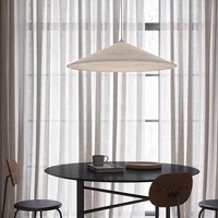 Style japonais papier de riz bar hôtel maison lustre décoratif suspension lampe triangle restaurant suspension