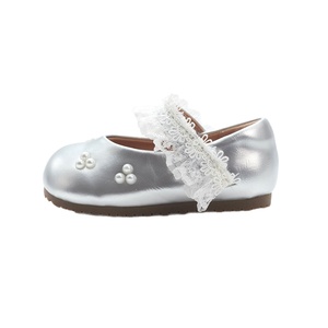 Scarpe Mary Jane con Perle per Bambine, Suola Morbida, Primavera, per Bambine da 1 a 3 Anni - Product Image 5