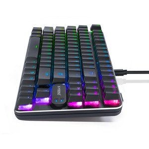 Amazon Venta caliente 87 clave <span class=keywords><strong>Kumara</strong></span> cable Cherry MX azul interruptores Teclado mecánico del juego de 60% - Product Image 5