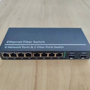 Commutateur réseau PoE haute puissance OEM 2F4E avec 4 ports PoE, 4 ports RJ45, 2 convertisseurs de média SFP - Product Image 5