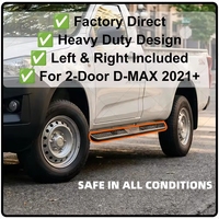 Estribos Laterales de Acero 4x4 para Hilux FJ Cruiser Colorado 2006-2013, Camioneta, Resistentes, Capacidad de Carga de 500 lb