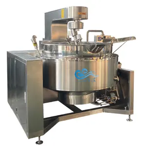 Electromagnetic Induction High Viscosity Food Cooking Mixer Machine 100l-1500l