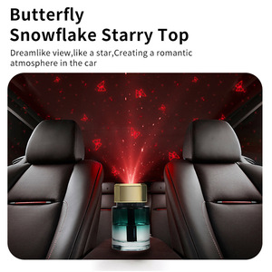 Diffuseur d'huile essentielle de jet automatique d'aromathérapie de voiture de ciel <span class=keywords><strong>étoilé</strong></span> de papillon pour la maison et le bureau de voiture - Product Image 4