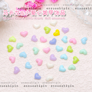 TSZS 100 pièces résine coeurs ongles accessoires manucure Mini bonbons couleur coeur <span class=keywords><strong>Nail</strong></span> <span class=keywords><strong>Art</strong></span> ornements mignon coréen résine petits coeurs - Product Image 2