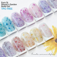 Caixuan Nouvelle Arrivée Gel de Construction Personnalisé sans HEMA ni TPO 30ml OEM/ODM Gel de Construction Jardin de Monet pour Extensions d'Ongles Durs