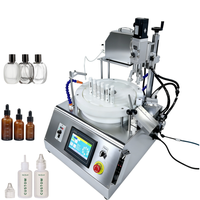 Machine automatique de remplissage, sertissage et bouchage de flacons en verre de 1 ml à 10 ml, machine de remplissage d'eau pour petites bouteilles, machine d'emballage