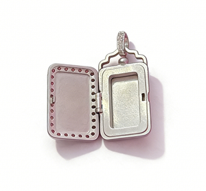 न्यूनतम चांदी उर्न हार का अंतिम संस्कार - Product Image 2