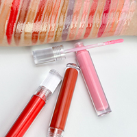 Rouge à lèvres hydratant rose MLM, brillant et lisse, longue tenue, maquillage végétalien pour les lèvres, idéal pour le quotidien et les voyages, gloss à lèvres personnalisé