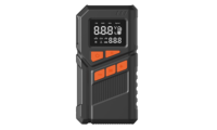 Démarreur de Voiture Portable 8000mAh/12000mAh 12V/24V avec Batterie Externe, Courant de Pointe 1800A, Lumière LED, Pompe à Air, Résistant au Feu