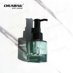 Bơm chai 300ml thủy tinh 4 oz chai thủy tinh với máy bơm cho mặt dầu chai kem thủy tinh với bơm 50 ml