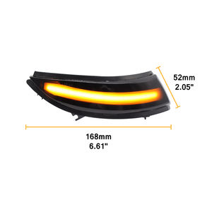 Feux clignotants dynamiques de rétroviseur latéral à LED pour <span class=keywords><strong>Renault</strong></span> KAPTUR <span class=keywords><strong>CAPTUR</strong></span> J5 H5 Clio IV MK4 4 Lutecia Grandtour Indicateur séquentiel - Product Image 4