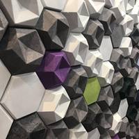 Machine de presse sous vide à membrane de thermoformage à surface solide pour panneau acoustique en feutre PET Corian épais