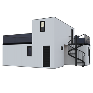 جاهزة الصنع 3 غرف نوم 3 حمامات منازل مسبقة الصنع وحدات منازل حاوية منزل عطلة قرية - Product Image 5