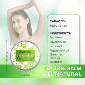 Arbre à thé naturel Crème pour l'érythème fessier pour bébé Crème apaisante et hydratante pour l'eczéma du corps Éruption cutanée par la chaleur Soulager les démangeaisons Crème pour le <span class=keywords><strong>visage</strong></span> pour bébé - Product Image 6