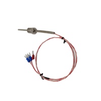 Sensor de Temperatura Termopar de 3 Hilos K E J T PT100, Duradero y de Alta Calidad