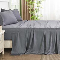 Taie d'oreiller 100% fibre de bambou tissée, écologique et confortable, bambou biologique pour taie d'oreiller 300TC, taies d'oreiller pour la maison