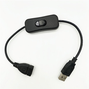 Cable DE DATOS macho a hembra USB2.0 de fábrica con cable de extensión USB DE CONTROL DE ENCENDIDO/APAGADO de interruptor 303 - Product Image 1