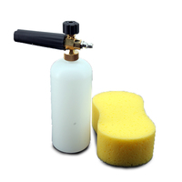 Lance à mousse portable EAST en laiton pour lavage auto avec bouteille en plastique 5MPa