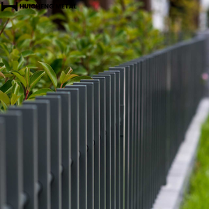Clôture de sécurité moderne en alliage d'aluminium à <span class=keywords><strong>lames</strong></span> verticales 3D, écrans d'intimité <span class=keywords><strong>pour</strong></span> jardin extérieur en Australie, panneau métallique soudé angulaire, <span class=keywords><strong>portail</strong></span> - Product Image 2