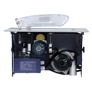 Sierra de Mesa sin Escobillas JZY JS-23 de 4800W de Alta Potencia 0-45 °   Máquina de Corte de Madera con Corte en Bisel y Sin Polvo para Carpintería, Construcción y Bricolaje - Product Image 1