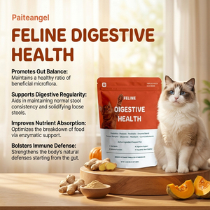 Integratore Probiotico per Gatti a Marchio Privato, Masticabili Morbidi per la Salute Digestiva Felina, Enzimi Postbiotici per il Supporto Intestinale e la Regolarità, Confezione - Product Image 1