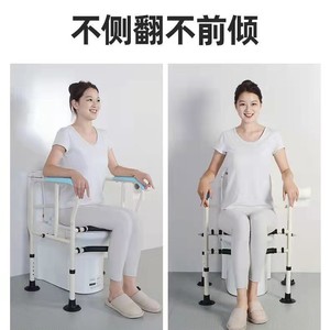 Toilet <b>Grab</b> <b>Bar</b> Iron Wall Mounted Anti Slip Minimalist Design For Elderly Bathroom Assistance - Product Image 4