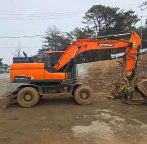 Korean б/у 15 т колесный экскаватор DOOSAN DX140W подержанный экскаватор машина от Doosan - Product Image 6