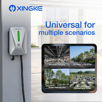 Chargeur mural universel pour VE OEM 7kW 32A Prise Type 2 Monophasé 230V AC Bluetooth