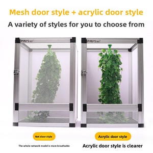 Terrário para Répteis como Camaleões, Lagartos e Cobras - Gaiola Desmontável em Liga de Alumínio com Ventilação - Product Image 3