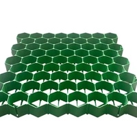 Grilles de pavage en gravier de 40 mm et 50 mm, grilles en plastique perméables pour l'herbe automobile