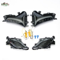 KOLMIO-LAM Compatible avec TMAX530 TMAX 530 Feux de signalisation LED Feux arrière de frein Feux arrière YAMAHA XP530 T-MAX 530 DX SX 2017-2019