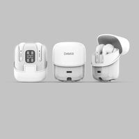 DX16 Smart Touch V5.5 Auriculares intrauditivos inalámbricos verdaderos Auriculares de doble par Pantalla digital Batería Dos pares de auriculares