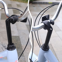 ZUKKA vente en gros tige de plume de vélo 200mm longue demi tige de vélo en alliage pour vélos de ville