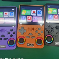 Console de jeu portable J36 Ultra avec écran tactile IPS de 3,5 pouces, Android, WiFi, Type-C, Octa-Core, 8 Go de ROM