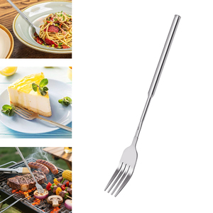 Set di Forchette e Cucchiai Estensibili in Acciaio Inox UPSILON con Logo Personalizzato, Utensili per Barbecue e Campeggio - Product Image 5