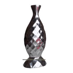 Centros de mesa Florero de aluminio con diseño martillado para la decoración del hogar y el restaurante - Product Image 1