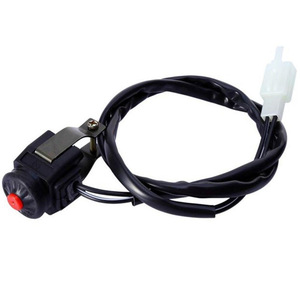 Interruptor de Motocicleta Motorola, Botón Rojo Individual, Montaje en Manillar sin Bloqueo, Interruptor Modificado de 22 mm de Uso General - Product Image 4