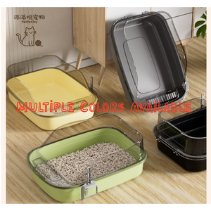 Lettiera per Gatti Semi-Chiusa Inodore - Materiale PP Premium, Circolazione dell'Aria Riduce la Crescita dei Batteri - Product Image 6