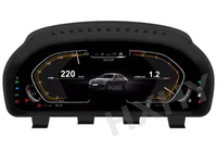 HXHY dernier compteur de vitesse d'instrument de groupe numérique de voiture d'origine pour BMW série 7 F01 F03 F04 F02 2009-2016 tableau de bord LCD
