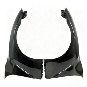 Nuevos Guardabarros Delanteros de Fibra de Carbono Seca, Estilo OEM de Fábrica, Acabado Brillante, Ajuste Directo con Pernos para Nissan GT-R R35 2008-2016 - Product Image 1