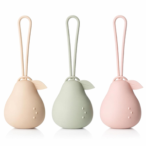 Estuche Portátil de Silicona para <span class=keywords><strong>Chupetes</strong></span>, Diseño de Pera, para Guardar Artículos de Bebé, NUEVO 2026 - Product Image 2