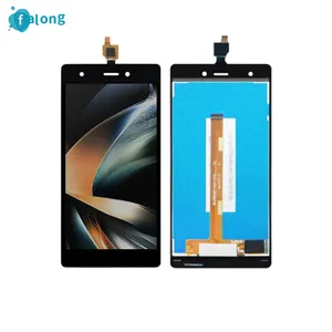 Black White For Wiko Pulp 4G LCD Display 1280x720 With Touch Screen Digitizer Assembly Replacement Phone Part