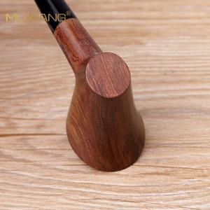 Muxiang Wooden Tobacco Pipe Bent Type With Acrylic Mouthpiece For Smoking - Product Image 4