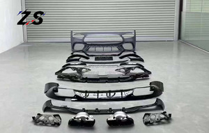 Kit de carrosserie pour <span class=keywords><strong>Mercedes</strong></span> Benz <span class=keywords><strong>AMG</strong></span> GT50 GT53 <span class=keywords><strong>GT43</strong></span> GT quatre portes mise à niveau vers <span class=keywords><strong>AMG</strong></span> GT63S pare-chocs avant diffuseur arrière échappement - Product Image 5