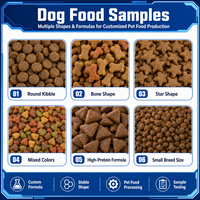 Ligne de production complète et automatique d'aliments secs pour chats et chiens avec extrudeuse et équipement de fabrication d'aliments pour animaux de compagnie